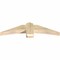 Ekena Millwork Bellingham Rough Sawn Timber Gable Bracket, Douglas Fir, 48"W x 12"H x 4"D x 6"F, 6/12 Pitch GBW048X12X0406BEL00RDF - alternate 4